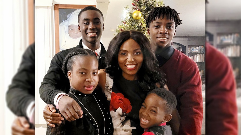 Moody Radio Listener Buki Abioye with her family